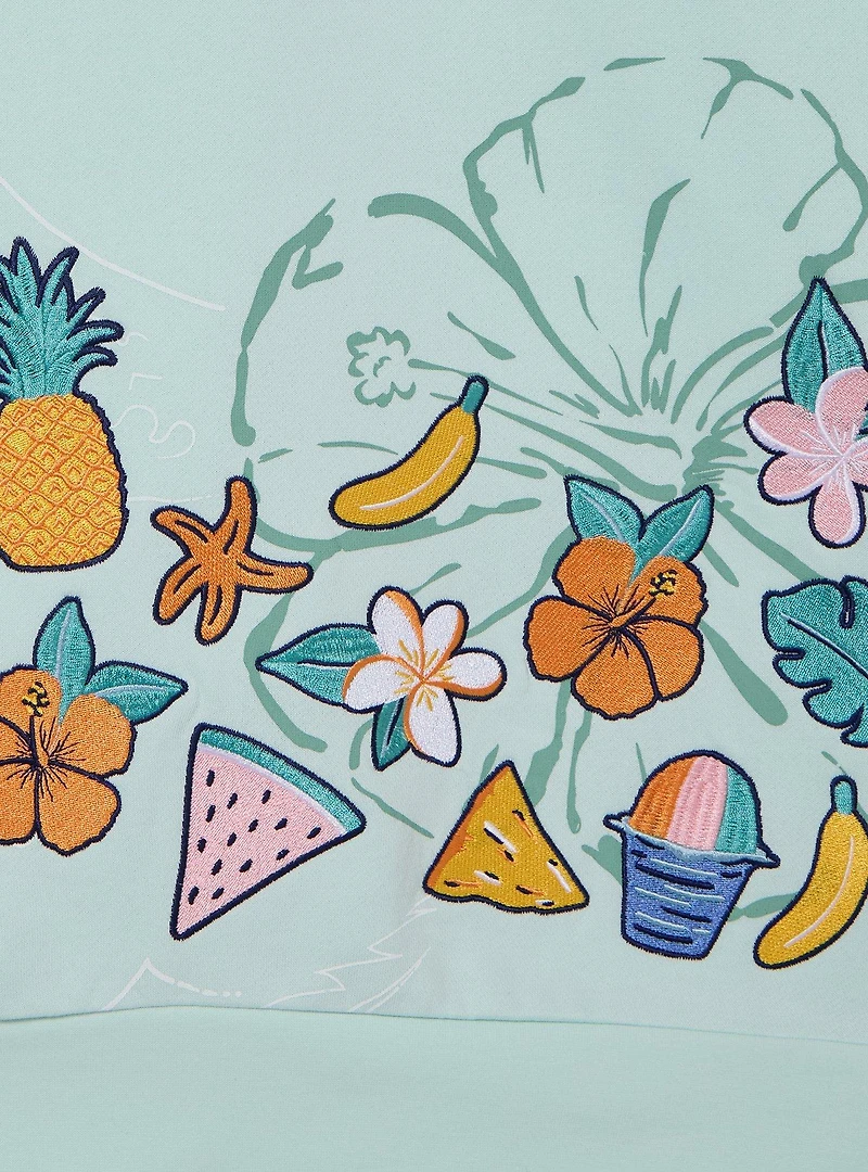 Disney Lilo & Stitch Tropical Fruit Crewneck — BoxLunch Exclusive