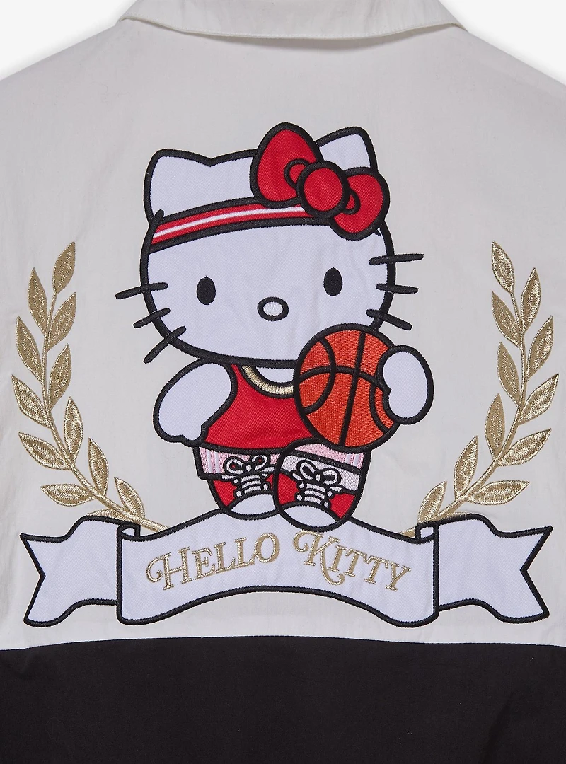 Sanrio Hello Kitty Icons Women's Plus Cropped Windbreaker - BoxLunch Exclusive