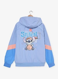 Disney Lilo & Stitch Basketball Color Block Windbreaker - BoxLunch Exclusive