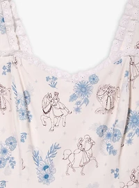 Disney Princess Floral Horses Allover Print Dress - BoxLunch Exclusive