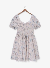 Disney Princess Floral Horses Allover Print Plus Dress - BoxLunch Exclusive