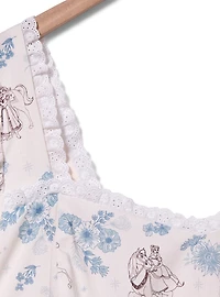 Disney Princess Floral Horses Allover Print Plus Dress - BoxLunch Exclusive