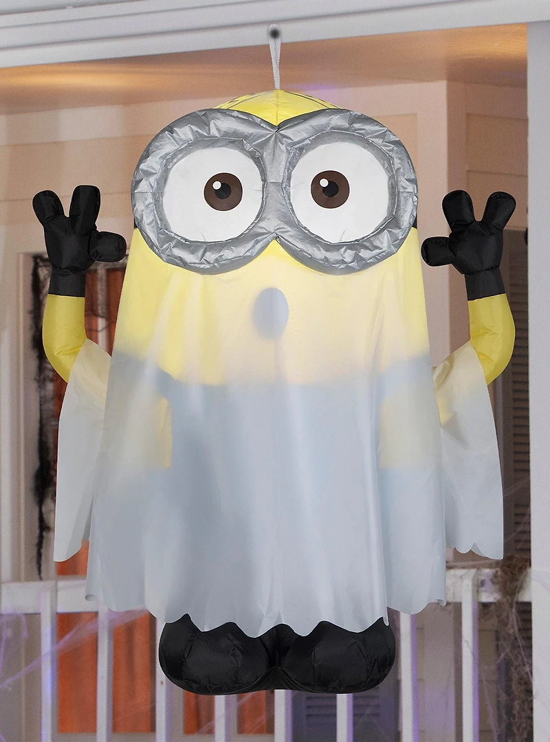 Minion as Ghost Hanging Airblown Inflatable