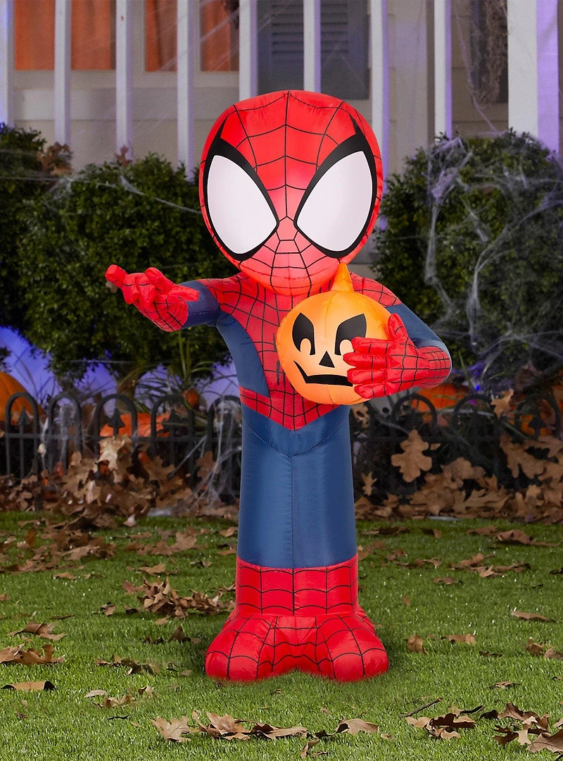 Marvel Spider-Man Jack-o-Lantern Airblown Inflatable