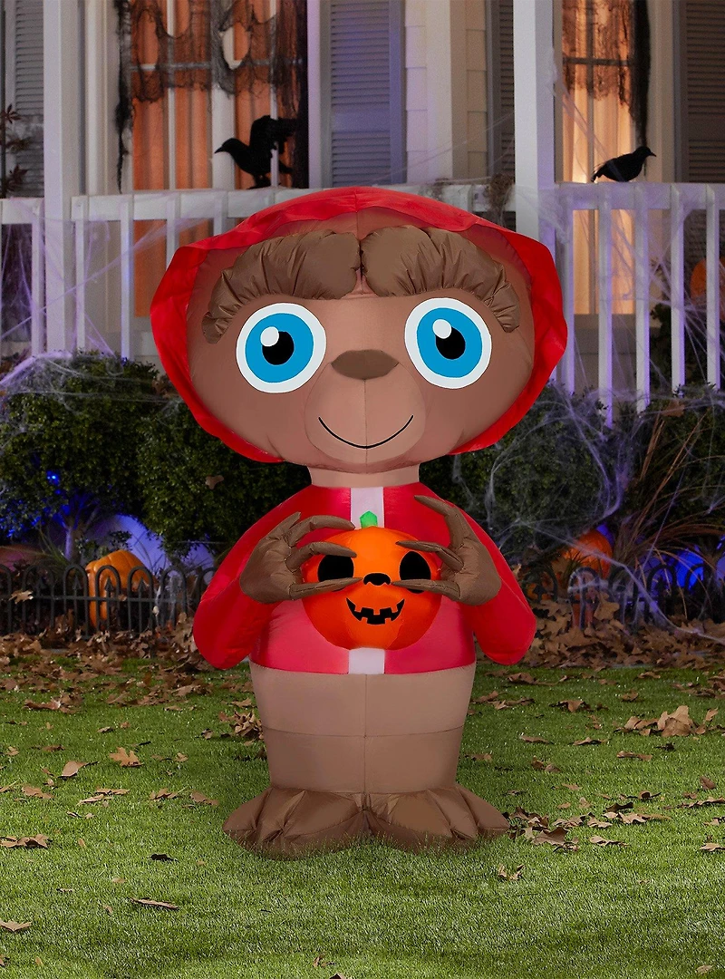 ET with Jack-o-Lantern Airblown Inflatable