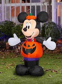 Disney Mickey Mouse Mickey Pumpkin Outfit Airblown Inflatable