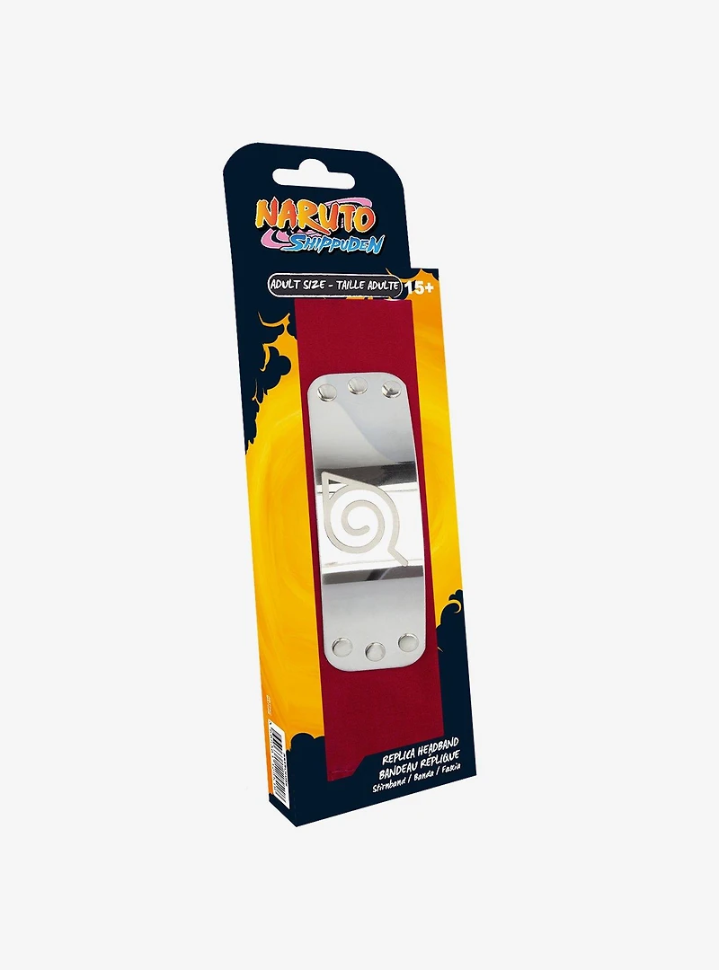 Naruto Shippuden Red Konoha Headband