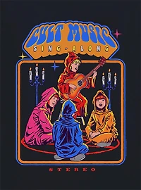 Steven Rhodes Cult Music Sing-Along T-Shirt