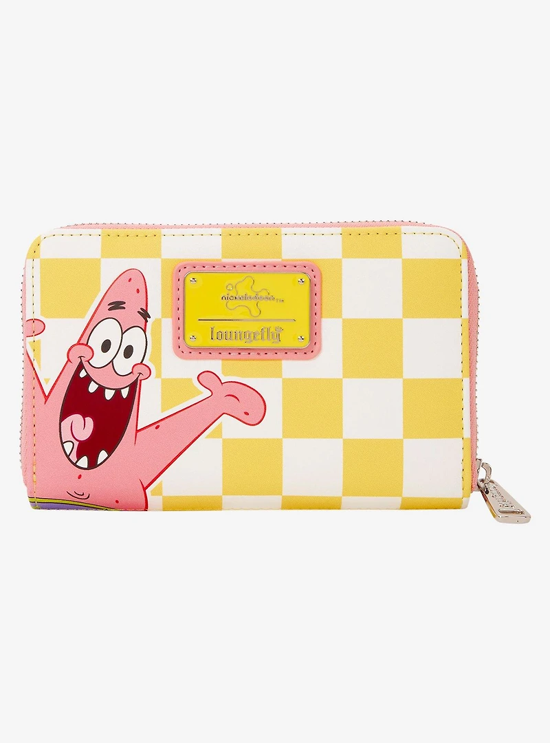 Loungefly SpongeBob SquarePants Patrick & SpongeBob Checkered Wallet