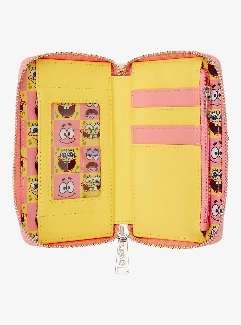 Loungefly SpongeBob SquarePants Patrick & SpongeBob Checkered Wallet