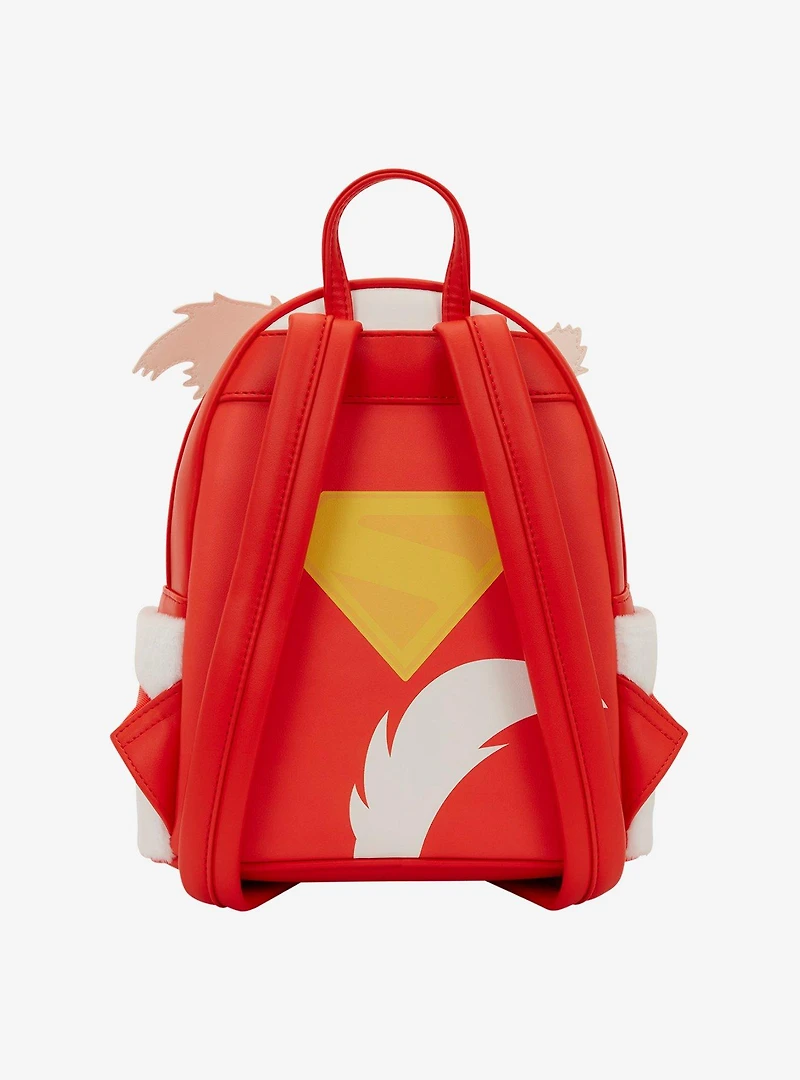 Loungefly DC Comics Supergirl Krypto Figural Mini Backpack