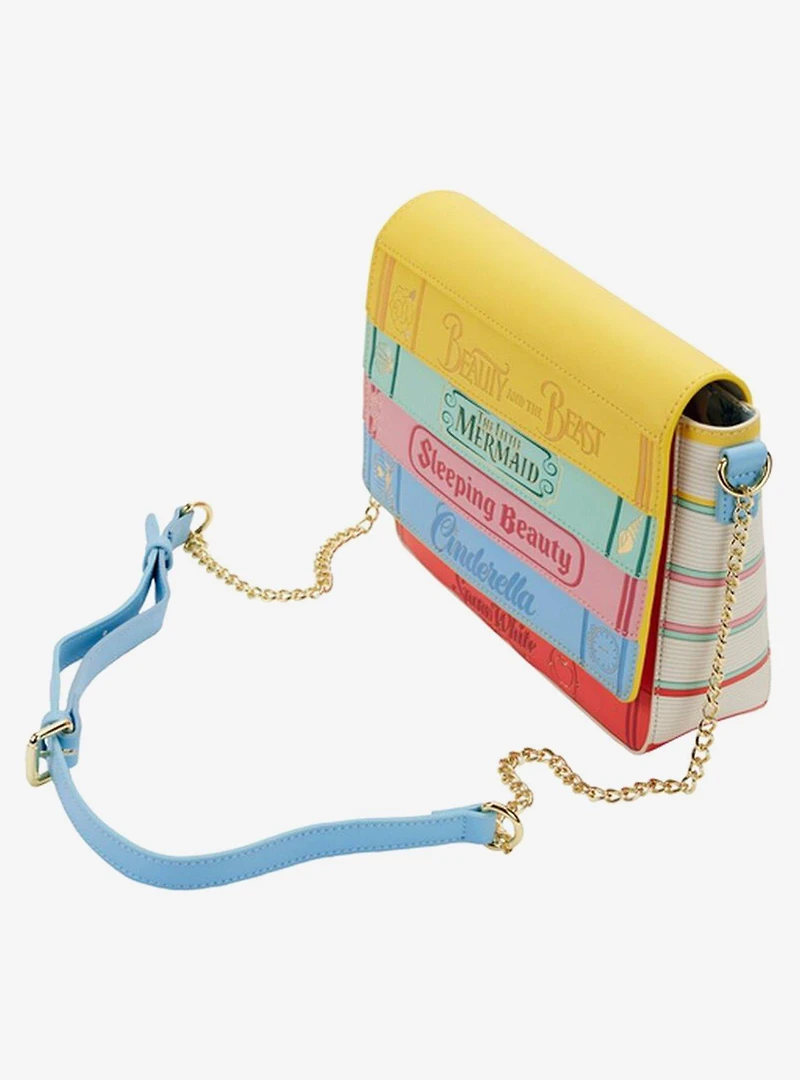 Loungefly Disney Princesses Books Figural Crossbody Bag