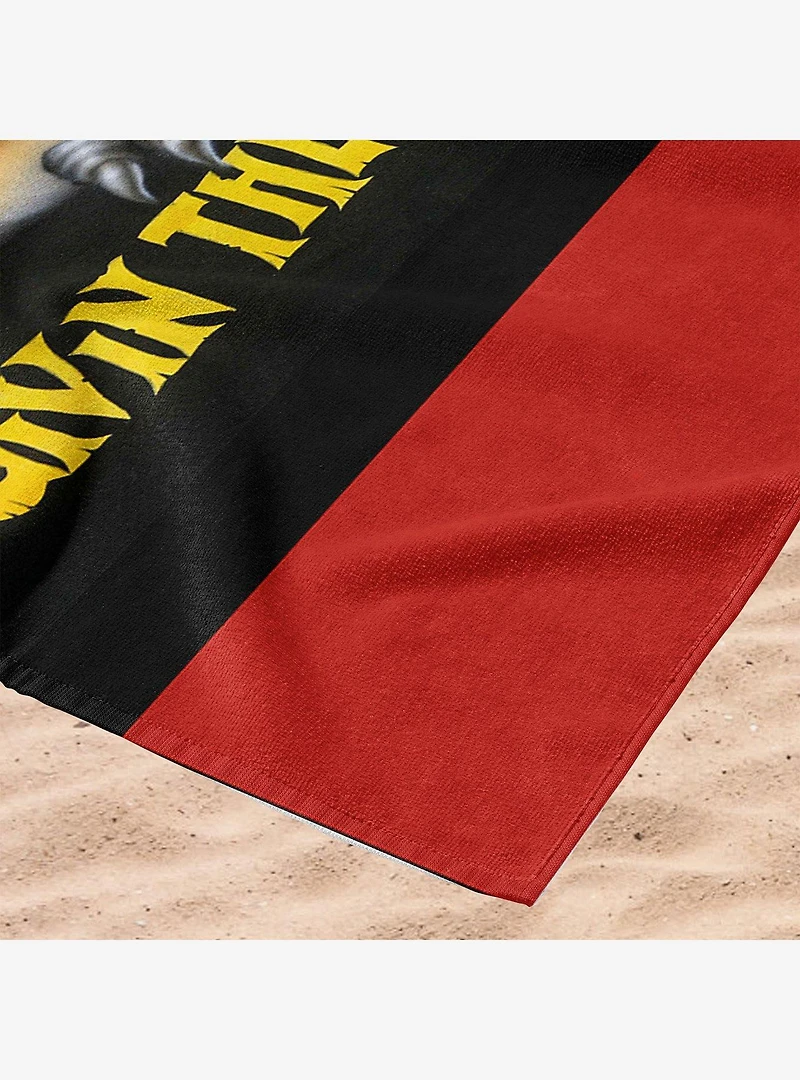 AC/DC Give Em A Bone Microfiber Beach Towel