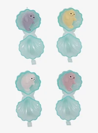 Seal Seashell Blind Assorted Flocked Figure