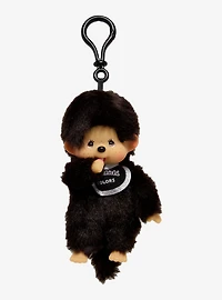 Monchhichi Colors Black Plush Clip