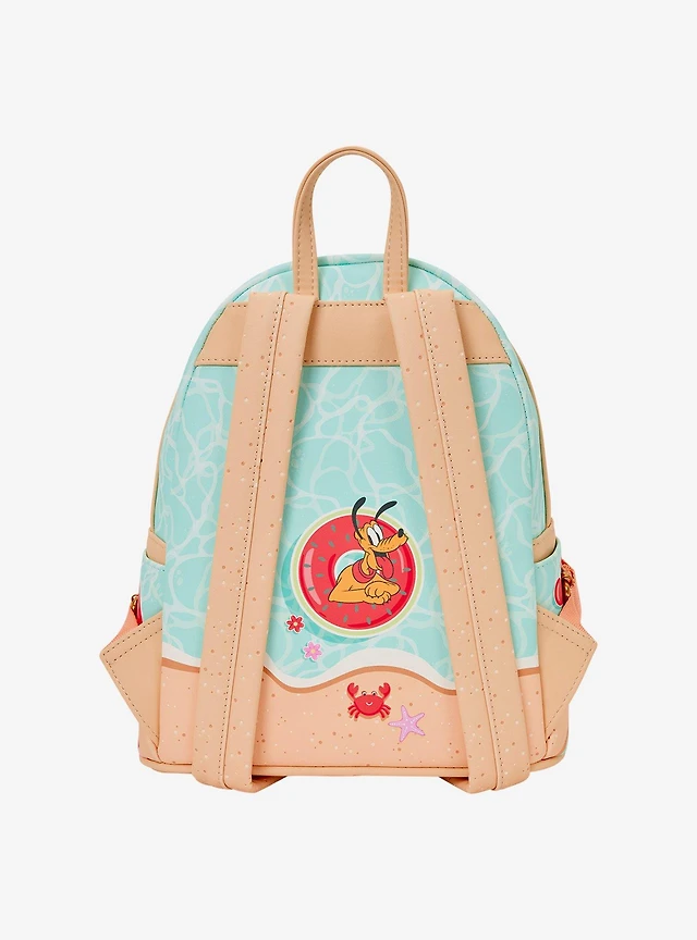 disney half pint mini backpack Mickey & Friends Artist Sketch Color:Lavascape Couleur_Gris Calpak Insulated Lunch Bag And metallic details add