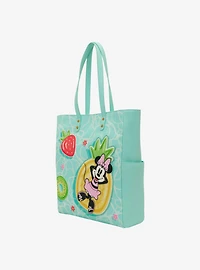 Loungefly Disney Mickey & Minnie Fruit Pool Floats Tote Bag
