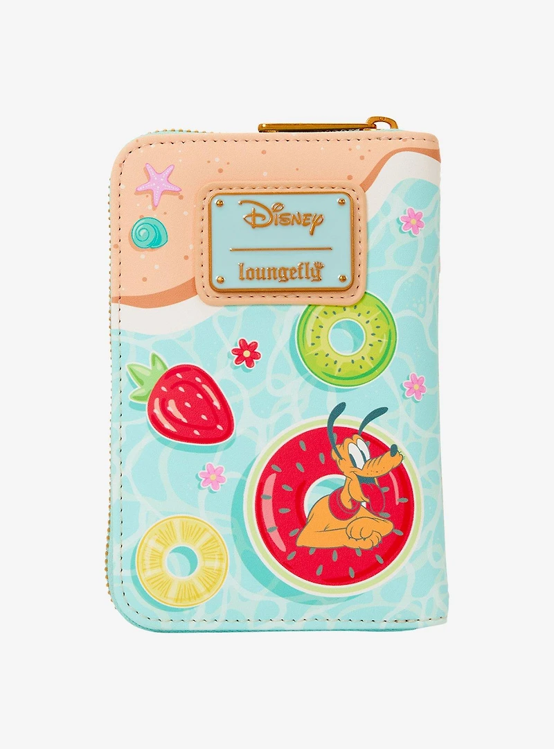 Loungefly Disney Mickey & Minnie Beach Scene Wallet