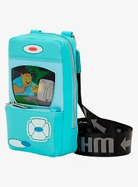 Loungefly Disney Kim Possible Kimmunicator Lenticular Crossbody Sling Bag