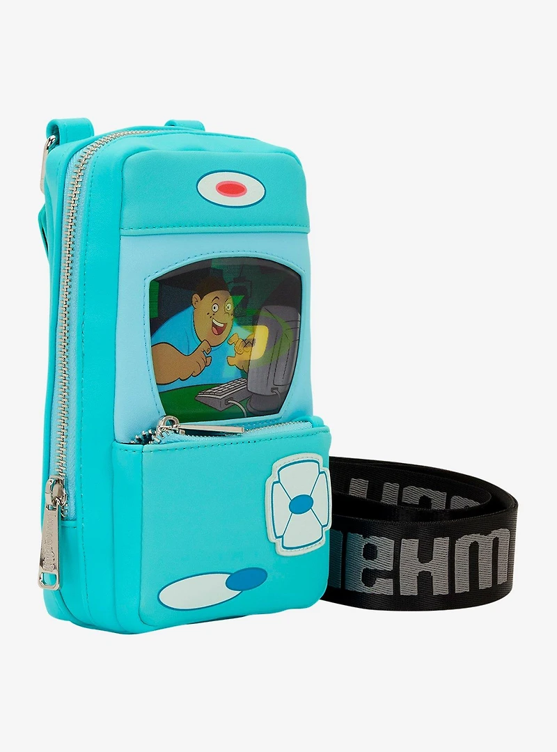 Loungefly Disney Kim Possible Kimmunicator Lenticular Crossbody Sling Bag