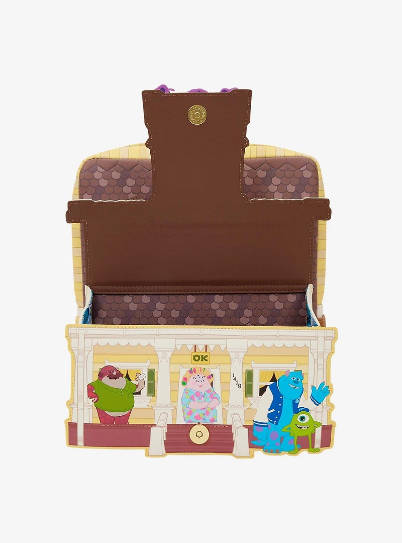 Loungefly Disney Pixar Monsters University Oozma Kappa House Figural Mini Backpack