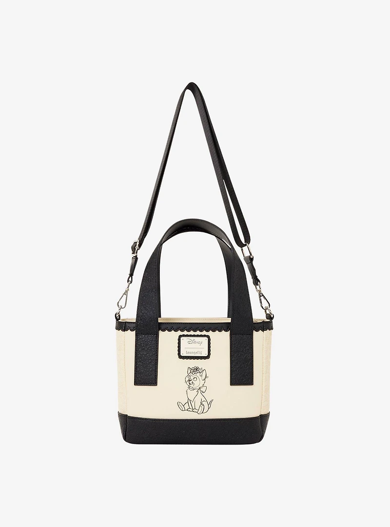 Loungefly Disney Alice in Wonderland Tonal Portrait Mini Crossbody Tote Bag