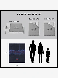 MLB Toronto Blue Jays City Connect Silk Touch Sherpa Throw Blanket
