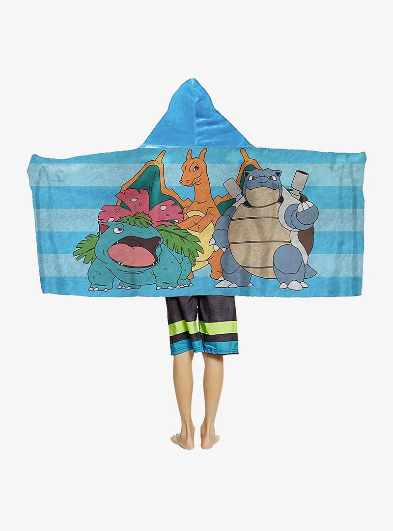 Pokémon Group Shot Youth Hooded Towel