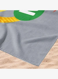 Twister Spin Around Microfiber Beach Towel