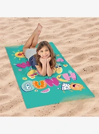 Peppa Pig Fun Bunch Microfiber Beach Towel