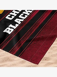 NHL Chicago Blackhawks Mirage Microfiber Beach Towel