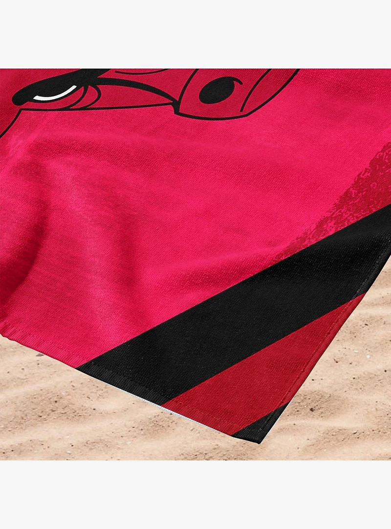 NBA Chicago Bulls Shatter Microfiber Beach Towel