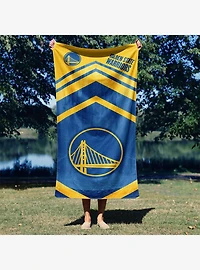 NBA Golden State Warriors Shatter Microfiber Beach Towel