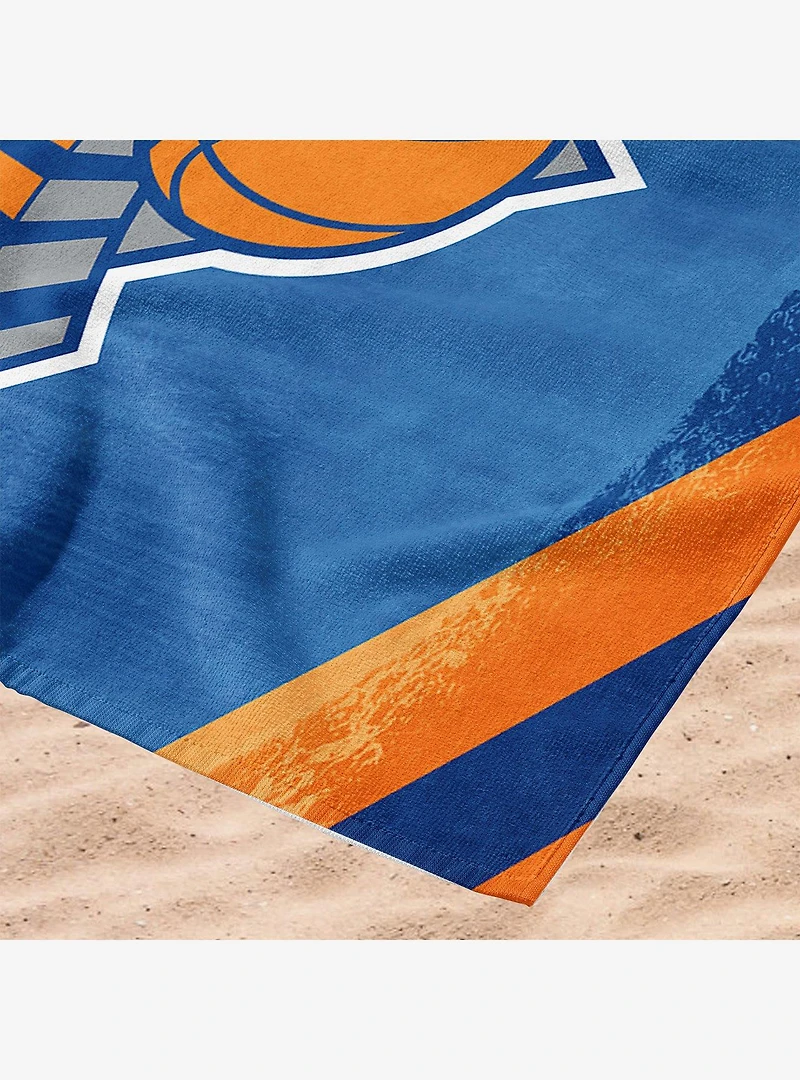 NBA New York Knicks Shatter Microfiber Beach Towel
