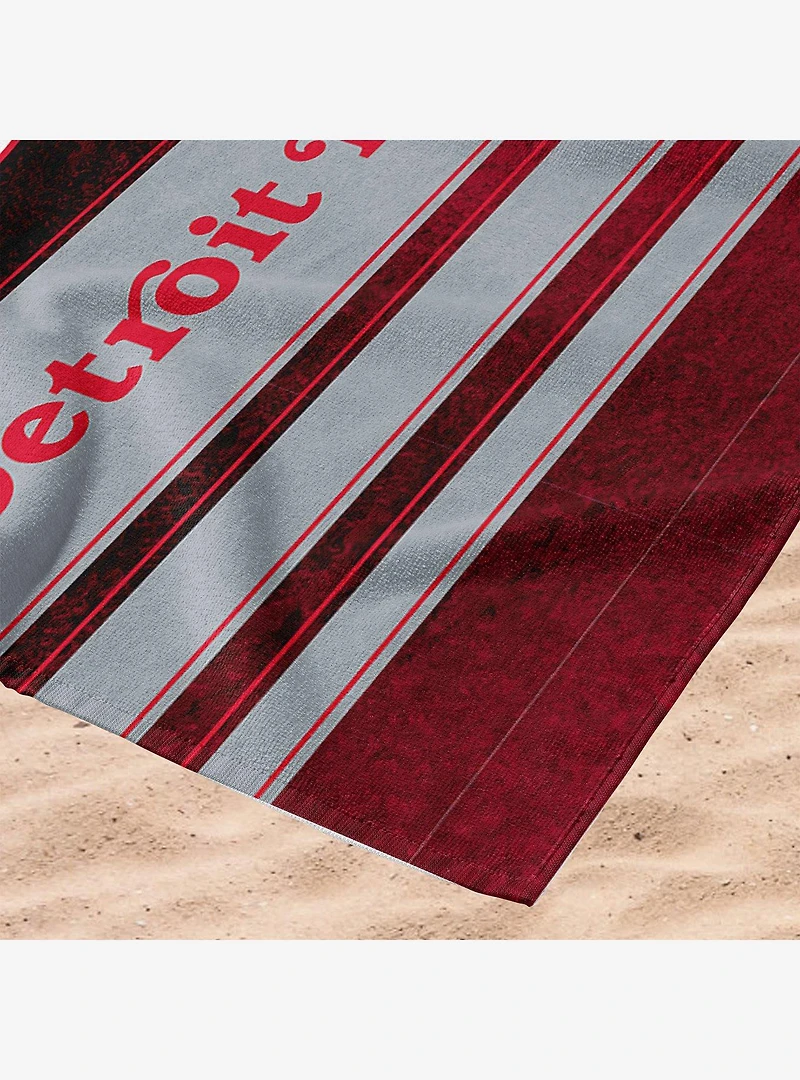NHL Detroit Red Wings Mirage Microfiber Beach Towel