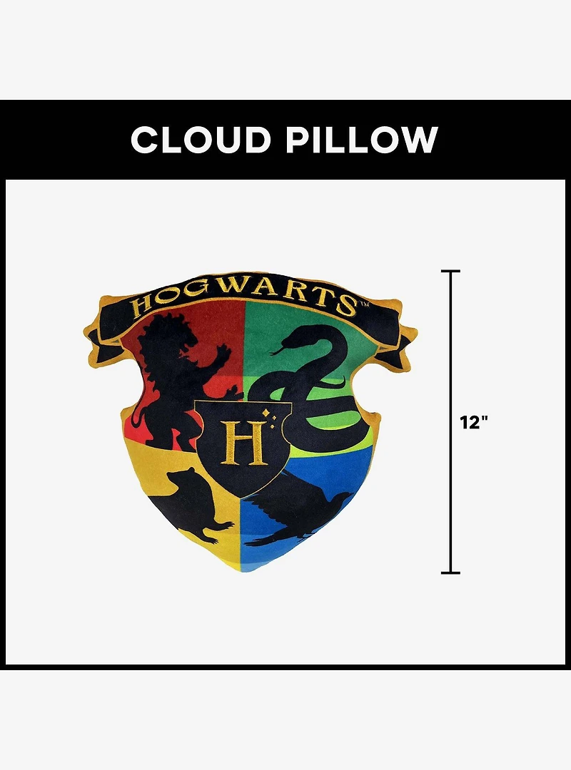 Harry Potter House Heraldry Knife Edge Cloud Pillow