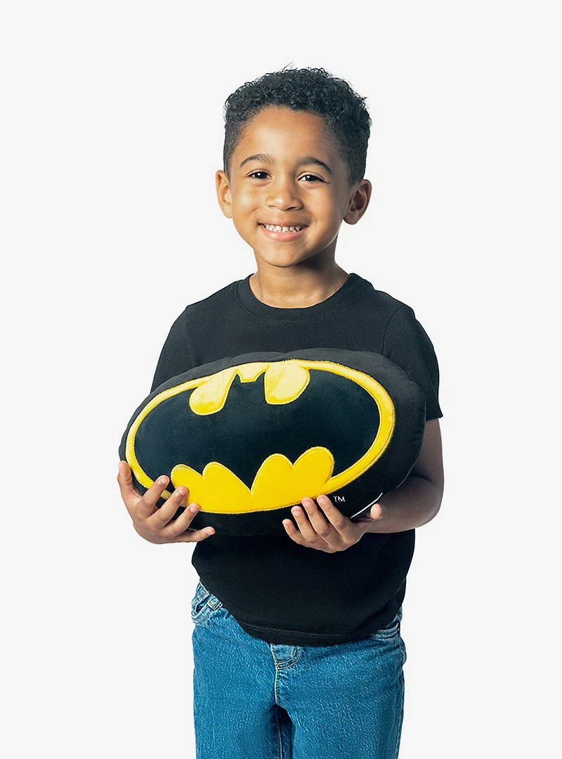DC Comics Batman Classic Logo Knife Edge Cloud Pillow