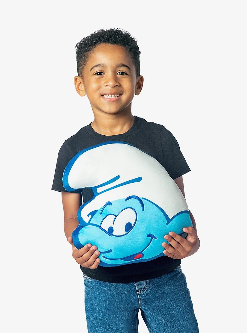 The Smurfs Little Smurf Guy Knife Edge Cloud Pillow