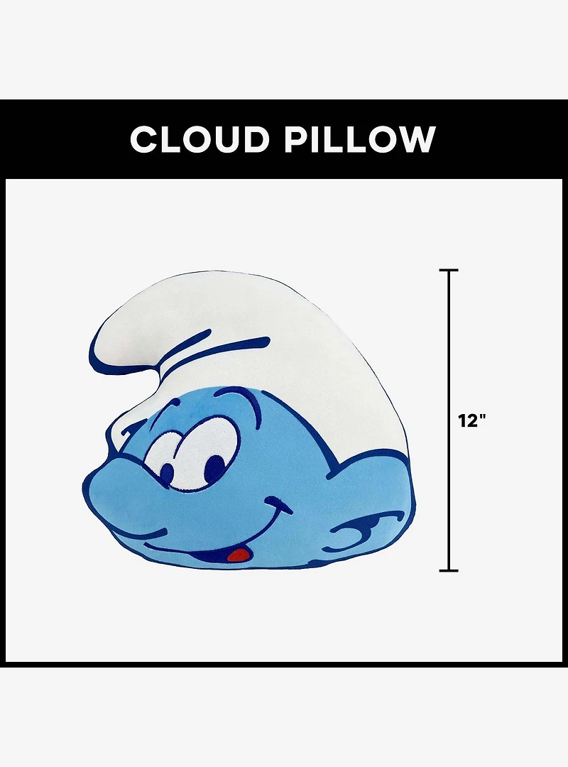 The Smurfs Little Smurf Guy Knife Edge Cloud Pillow