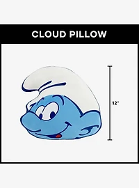 The Smurfs Little Smurf Guy Knife Edge Cloud Pillow