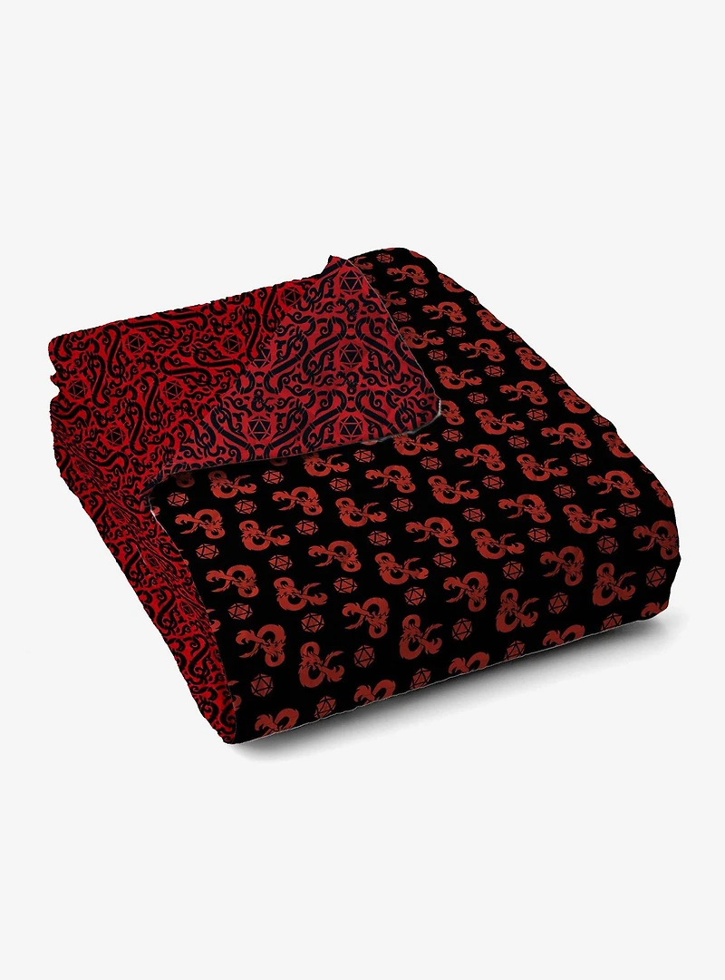 Dungeons & Dragons Heed The Call Full/Queen Quilted Blanket