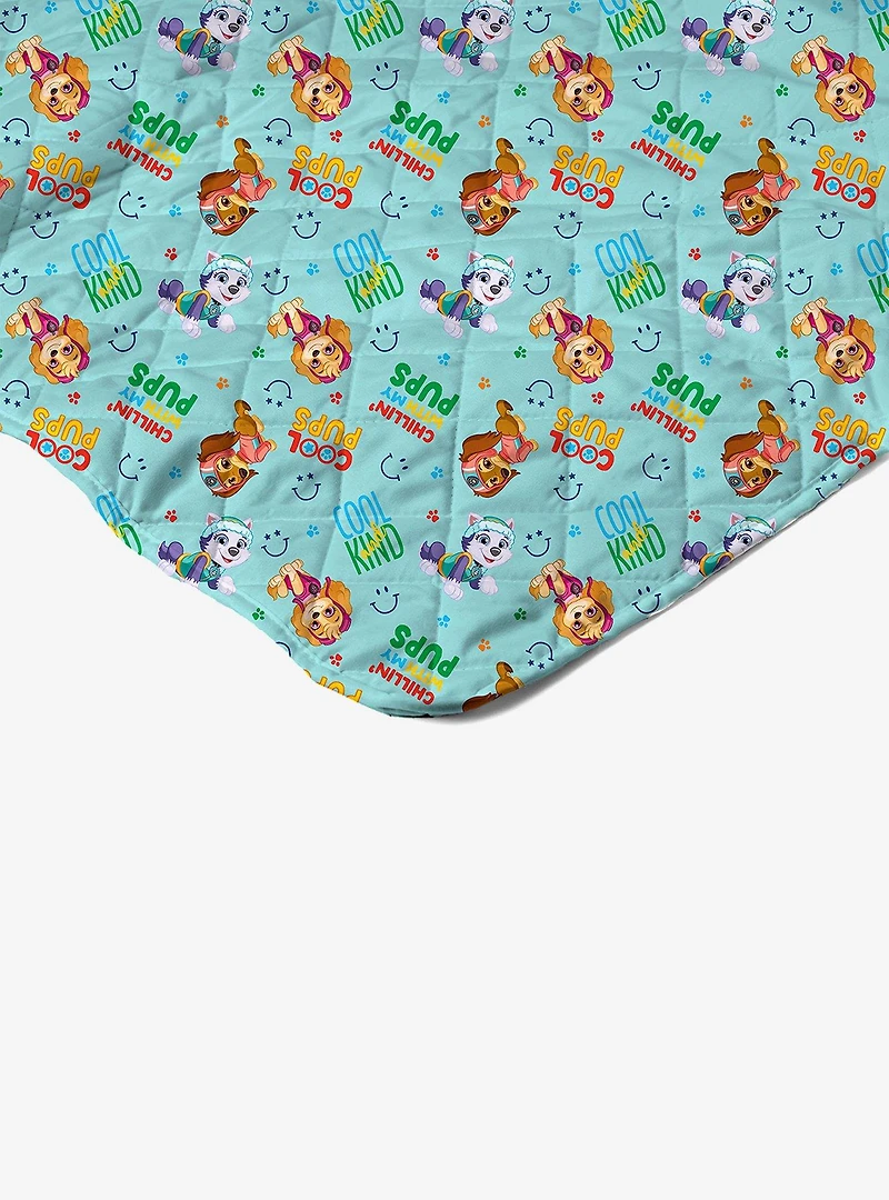 Paw Patrol Chill Pups Quilted Throw Blanket