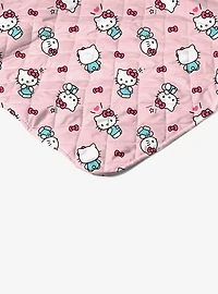 Hello Kitty Sweet As Can Be Quilted Throw Blanket