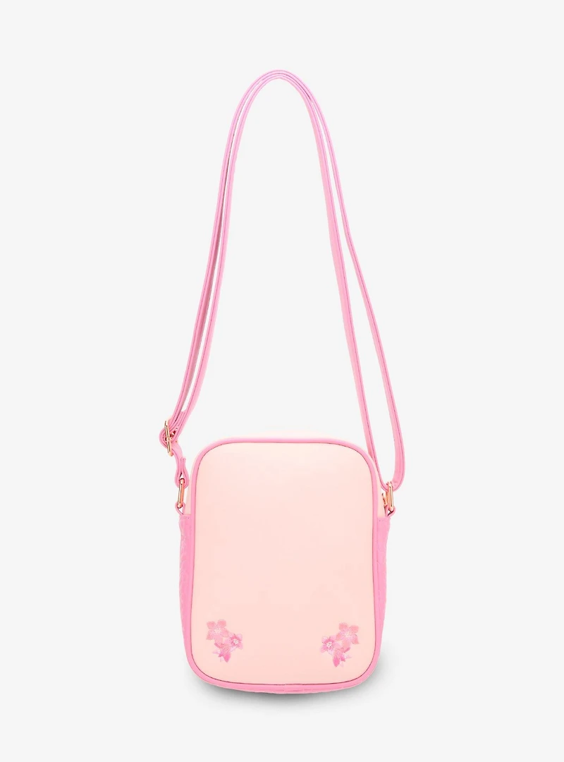 Loungefly Peanuts Snoopy Cherry Blossom Crossbody Bag - BoxLunch Exclusive