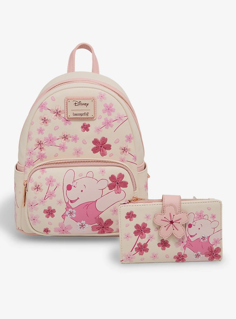 Loungefly Disney Winnie the Pooh Cherry Blossom Mini Backpack - BoxLunch Exclusive