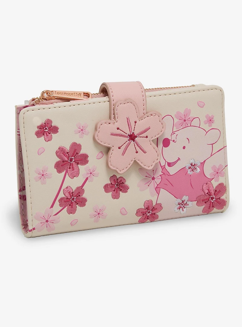 Loungefly Disney Winnie the Pooh Cherry Blossom Wallet - BoxLunch Exclusive