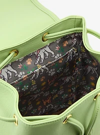 Loungefly Disney Oliver & Company Floral Drawstring Mini Backpack - BoxLunch Exclusive