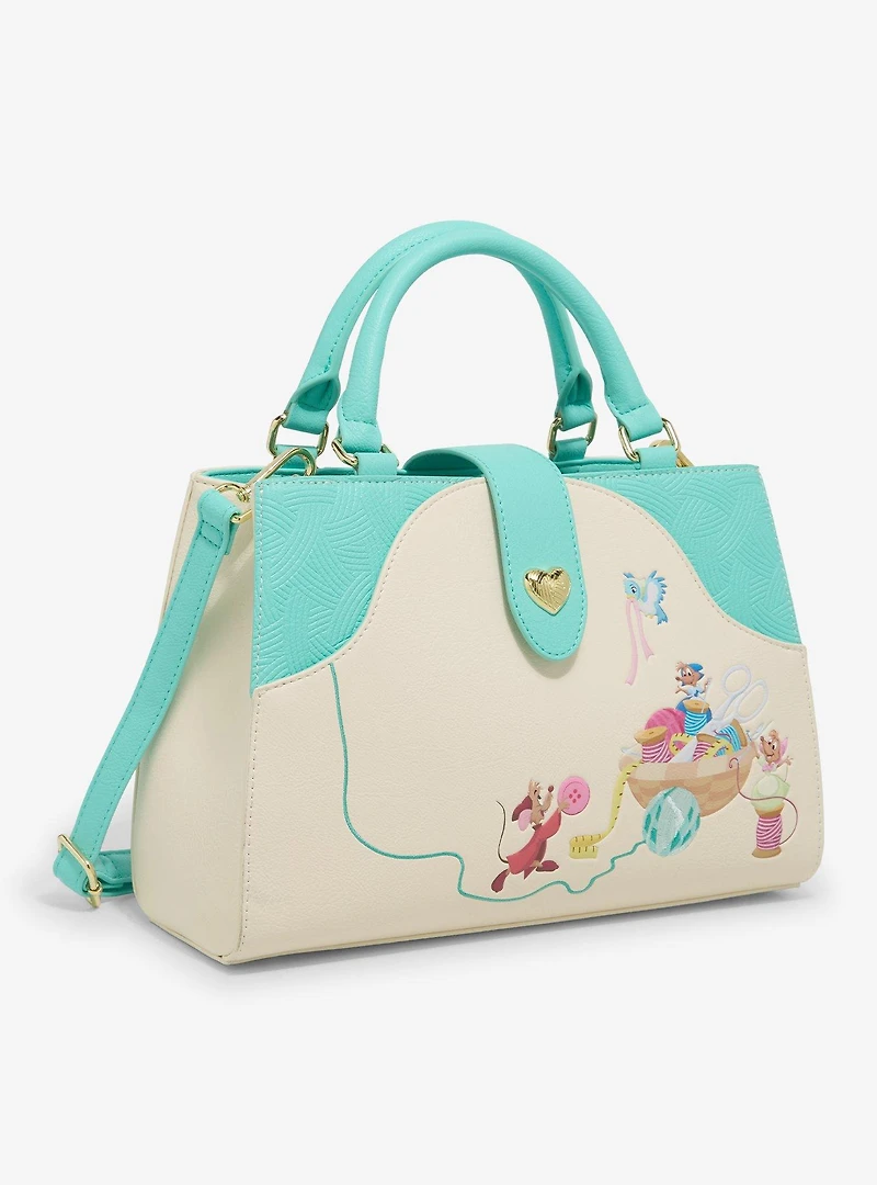 Loungefly Disney Cinderella Mice & Birds Convertible Crossbody Bag - BoxLunch Exclusive