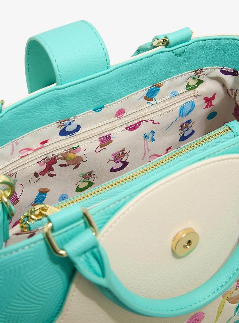 Loungefly Disney Cinderella Mice & Birds Convertible Crossbody Bag - BoxLunch Exclusive