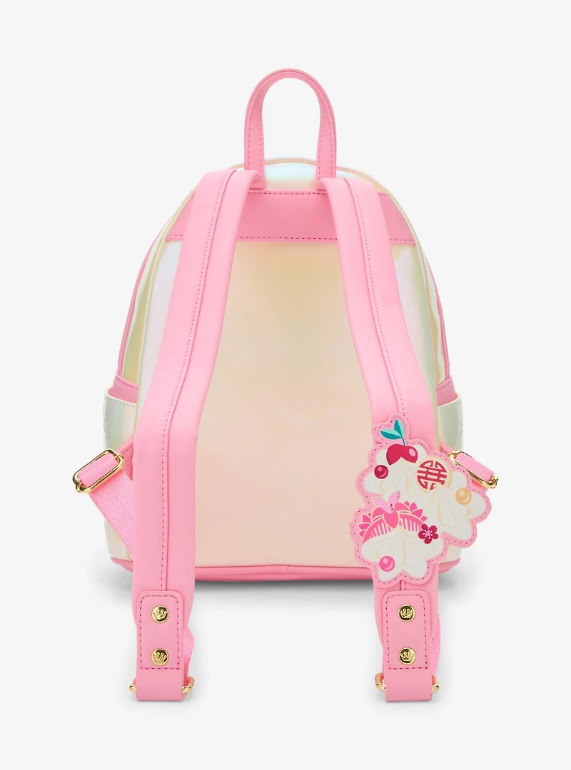 Loungefly Disney Mulan Cake Iridescent Mini Backpack - BoxLunch Exclusive
